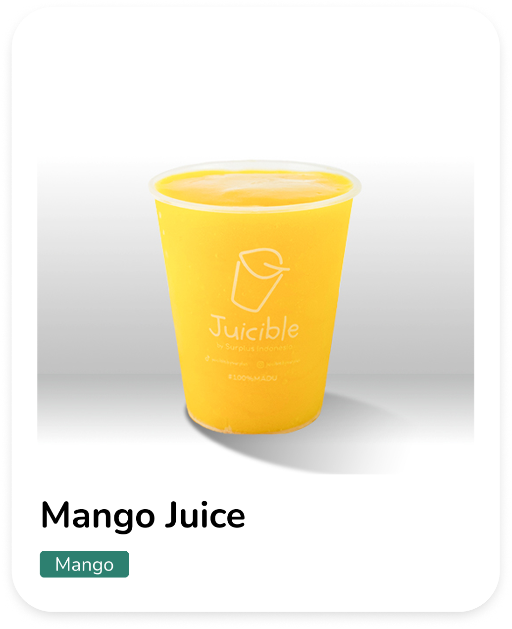 Juicible - Mango Juice