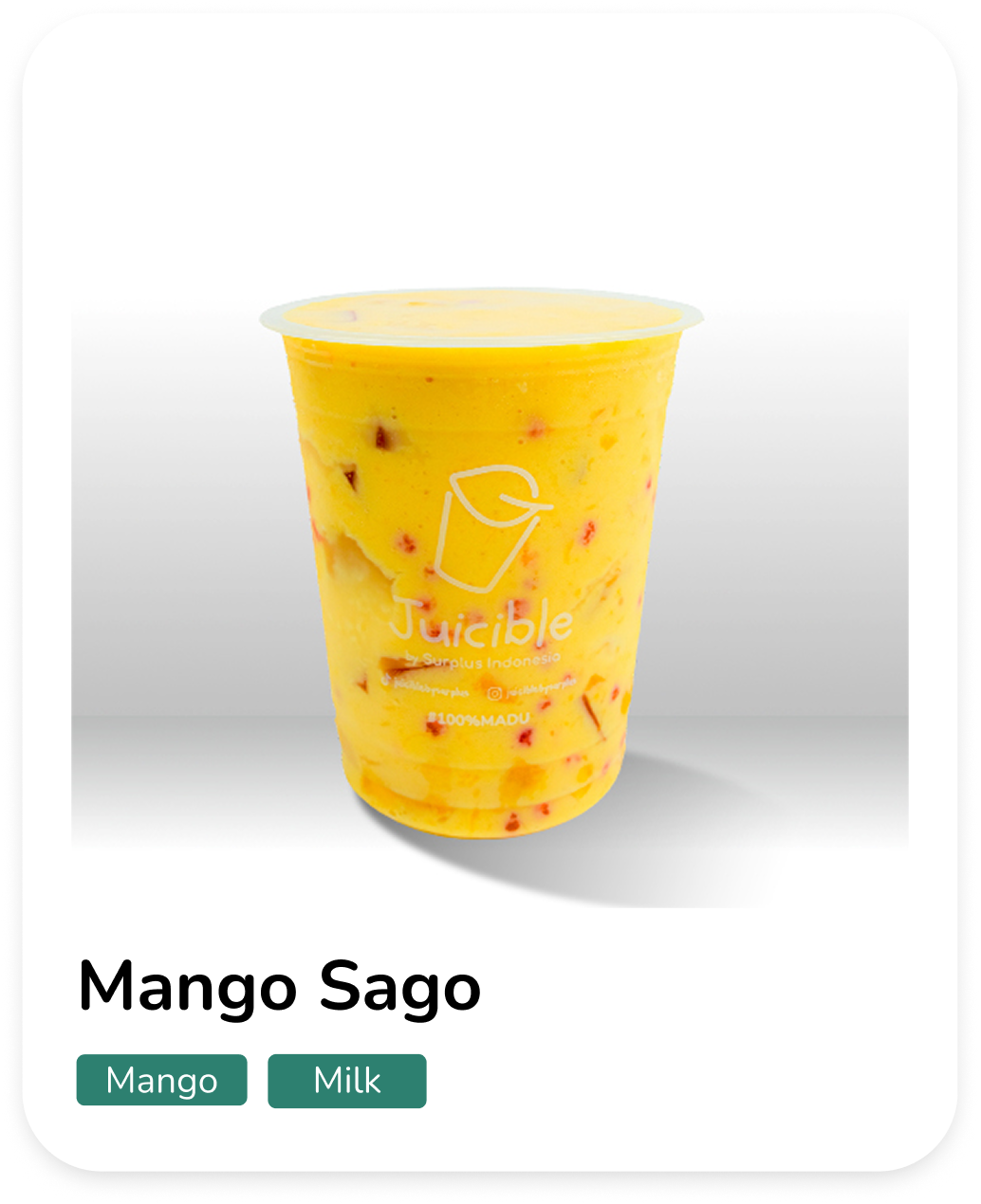 Juicible - Mango Sago