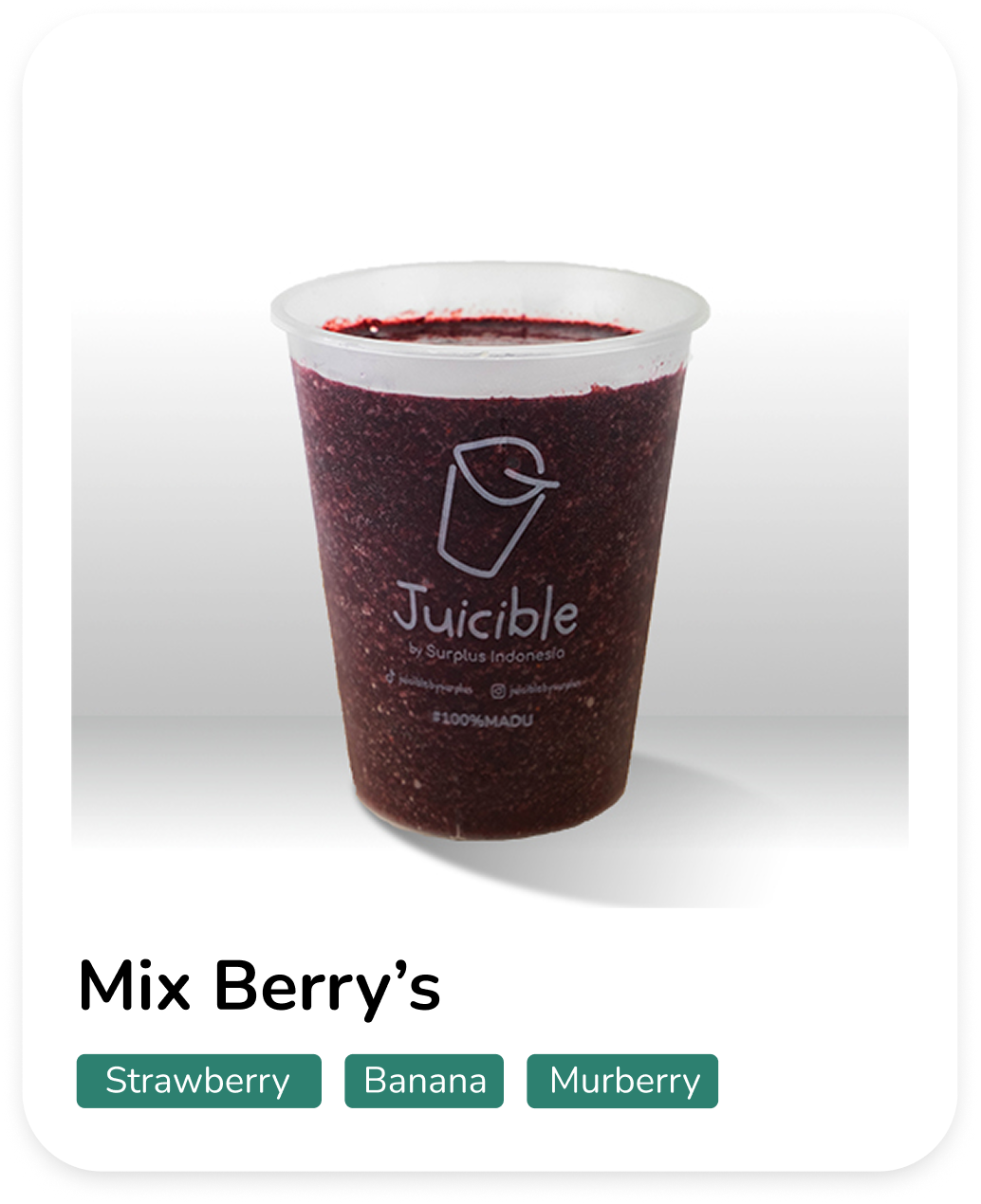 Juicible - Mix Berry’s